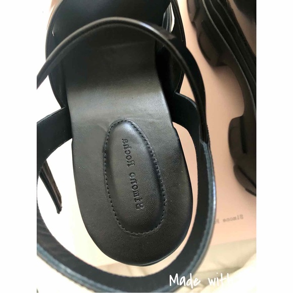 Simone Rocha Criss-Cross Strap Platform Sandals - Picture 7 of 13